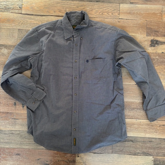 Timberland Other - Timberland Men's Checkered Plaid Button-Up Shirt Size Large
